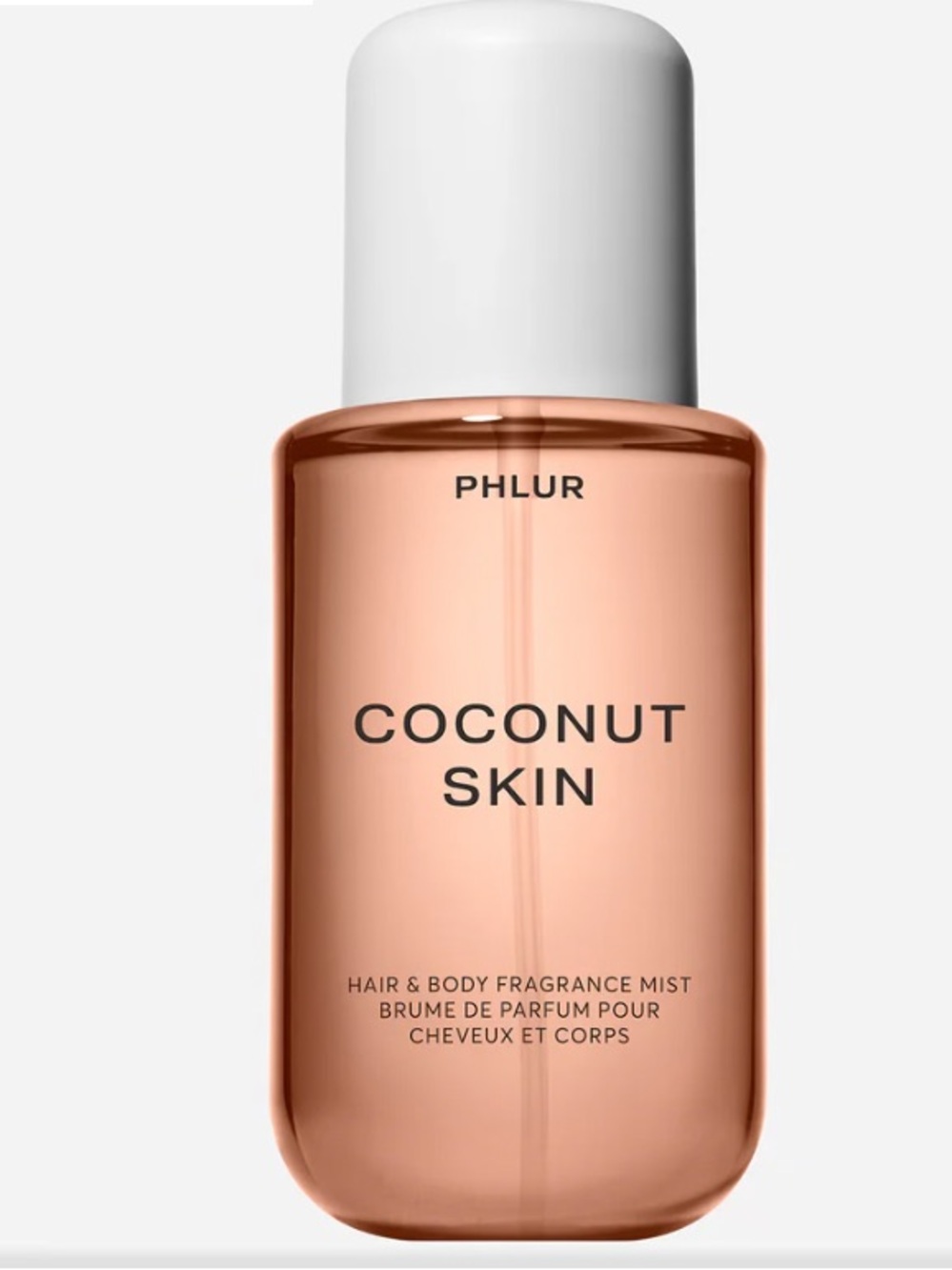 PHLUR Coconut Skin Hair & Body Fragrance Mist — Rose Gold & White